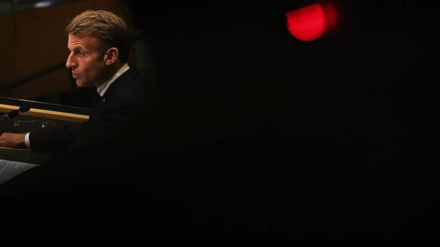 Macron Rejects Claims CIA Warned France of Russian Drone Strike