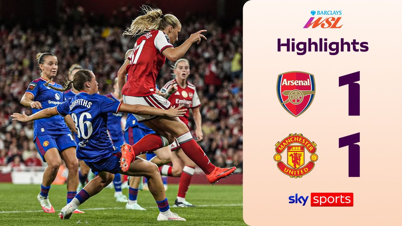 Holmberg’s Late Strike Denies Arsenal Win in WSL Draw