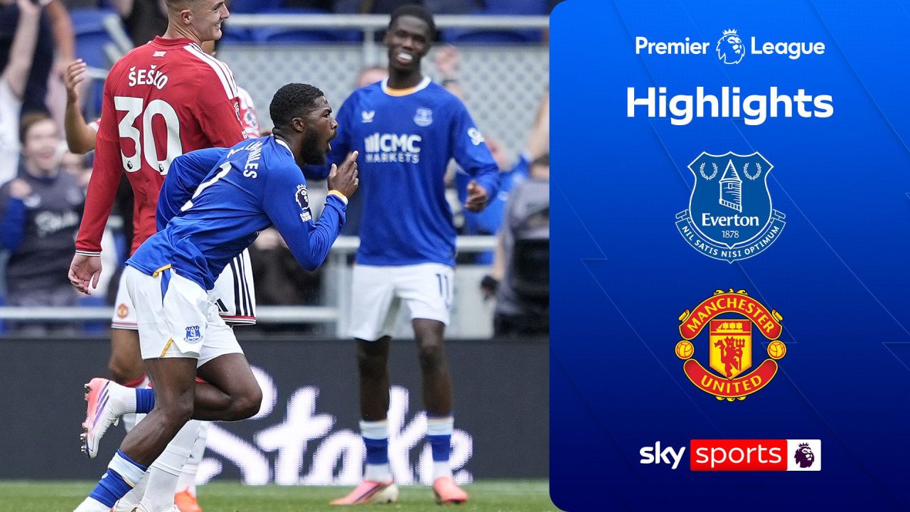 Maitland-Niles Scored Late Equalizer as Everton Held Manchester United