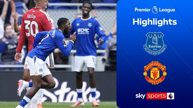 Maitland-Niles Scored Late Equalizer as Everton Held Manchester United