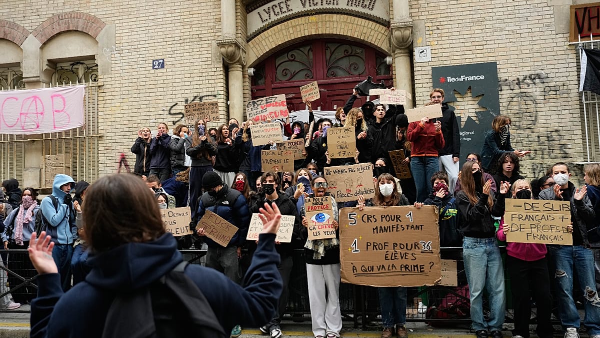 UN Expresses Concern Over Violence as French Student Protests Continue